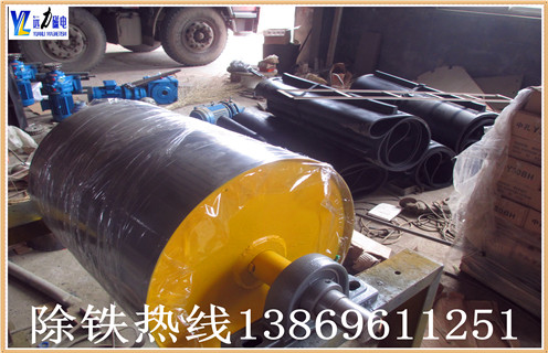 動力滾筒改向滾筒建築垃圾配套永磁滾筒